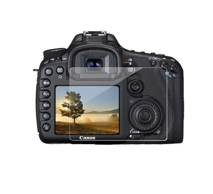 

For Canon 200D 200DII Tempered Glass Screen Protector LCD Protective Film 9H Hardness HD Clear Anti-Scratch Camera Protective D