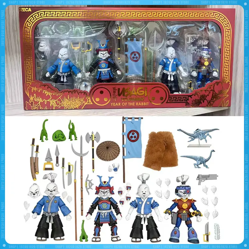 

Фигурка Usagi Yojimbo Miyamoto Neca54393, экшн-Фигурка кролика из аниме, ограниченная модель статуи кролика, куклы, коллекционная игрушка