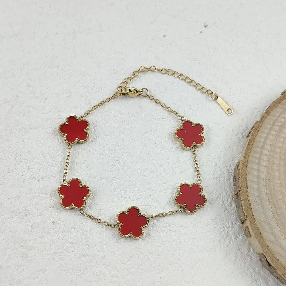 

Позолоченный браслет из нержавеющей стали с цветком сливы, дешево, без бриллиантов, не настоящее золото, много не попросим