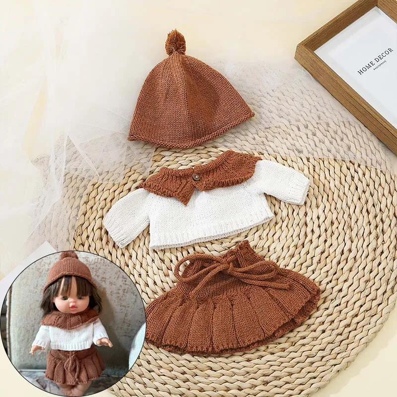 Nuovi vestiti per le bambole vestito tuta vestito per 34 cm 13,39 pollici Baby Doll Girl carino Reborn vestiti per bambole accessori bambini giocattoli fai da te regali