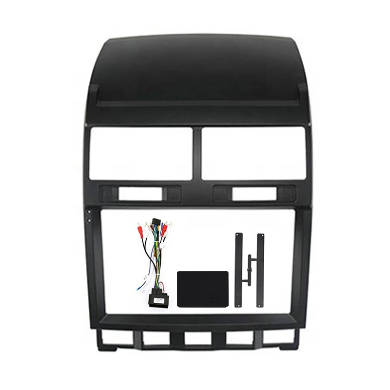 

Android Car Radio Frame for Volkswagen Touareg 2003-2010 Car Screen Dvd Player Frame Car Navigation Panel Center Console Frame