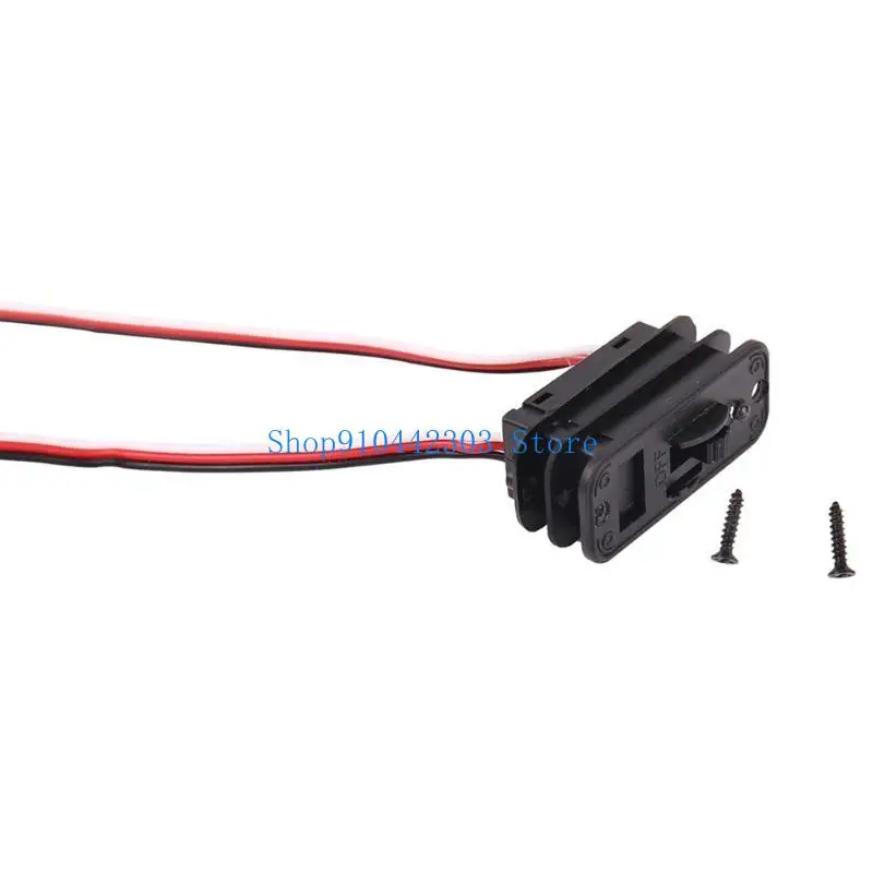 L4MD Futaba Fernbedienungsempfänger TOC-Schalter Fernbedienung Ladeschalter Batterieanschlüsse Kabel für PKW LKW – Detail 3