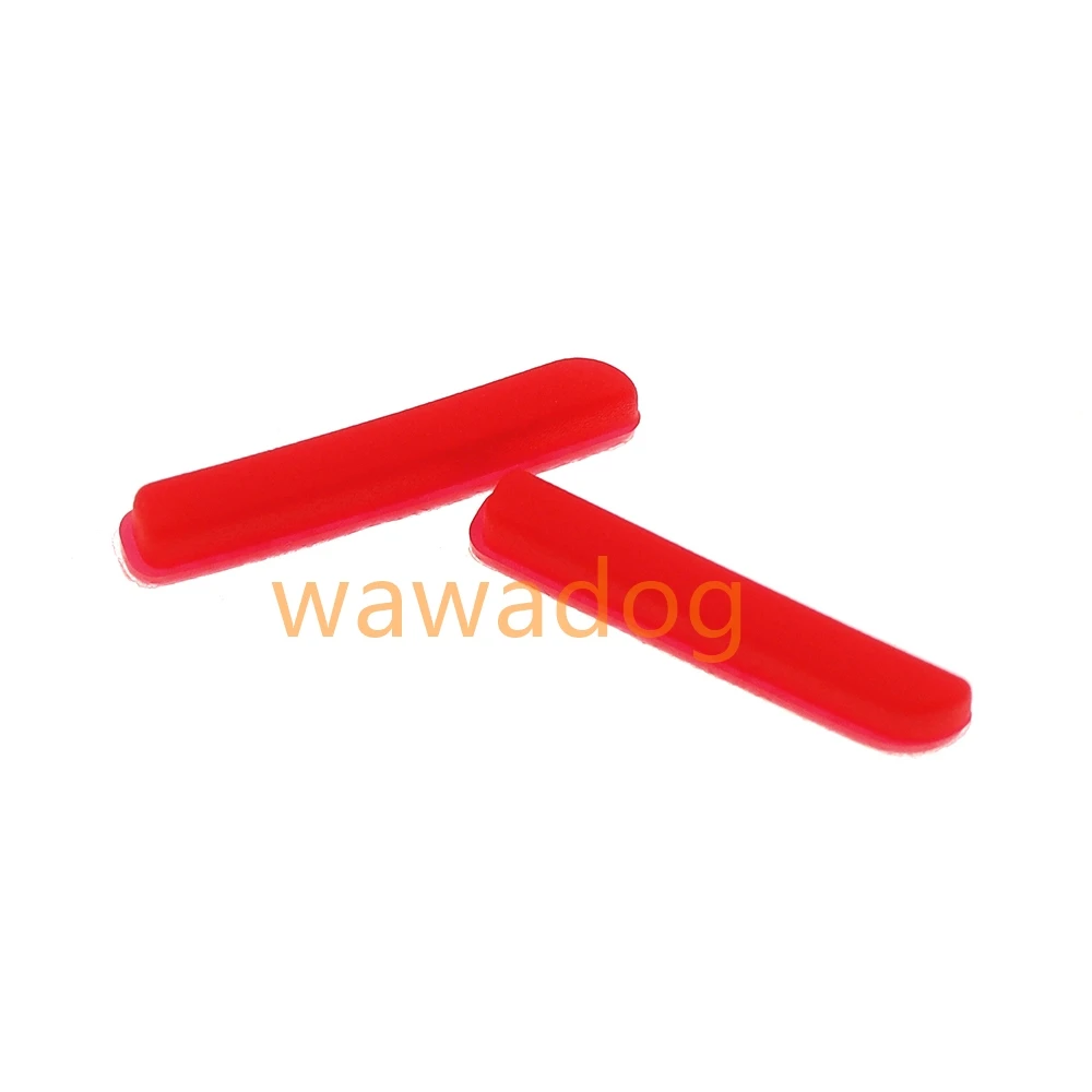 Nintendo 3DS Console Rubber Feet Cover, caixa baixa, Silicone Pad Substituição, 2 Par