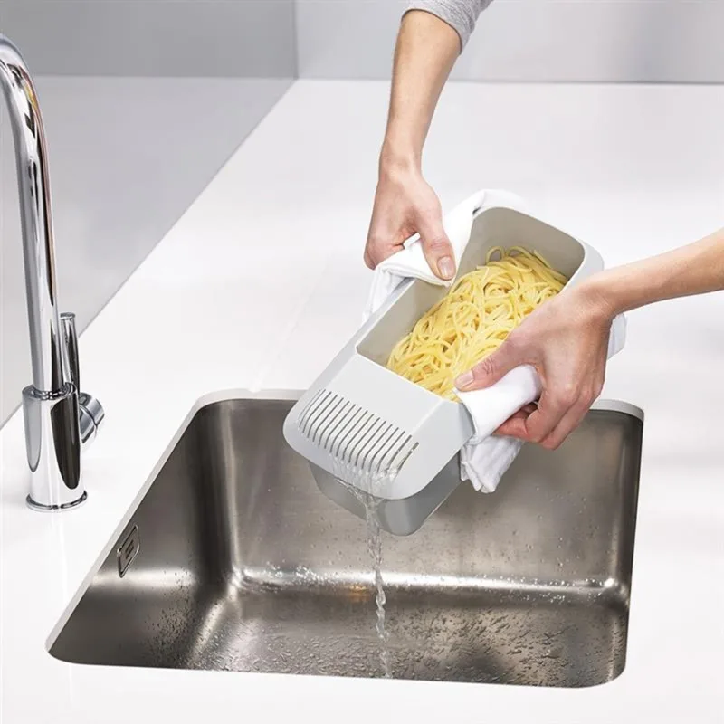 Cuiseur à pâtes micro-ondes avec passoire, cuiseur à spaghetti en plastique écologique, cuiseur vapeur pour légumes, lave-vaisselle, accessoires de cuisine, nouveau