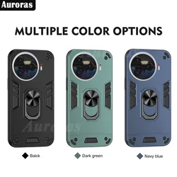 Shockproof Armor Phone Case For Tecno Camon 30 Pro 4G Car Magnetic Holder Ring Protect Cover Tecno Camon 30 Premier 5G