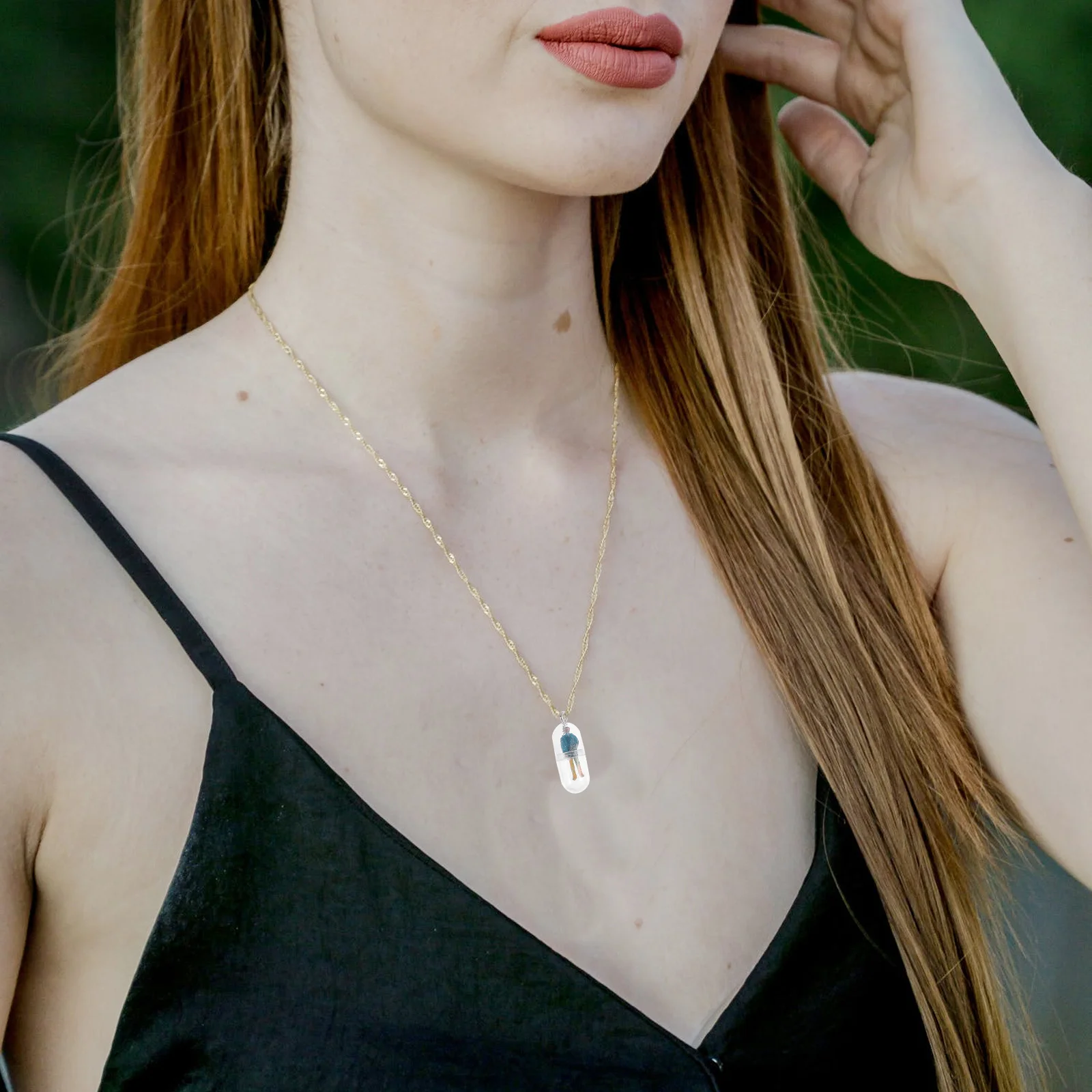 

20Pcs Plastic Human Figure Pendant Charm Small Hanging Charms for Jewelry Making DIY Bracelet Necklace Keychain Craft