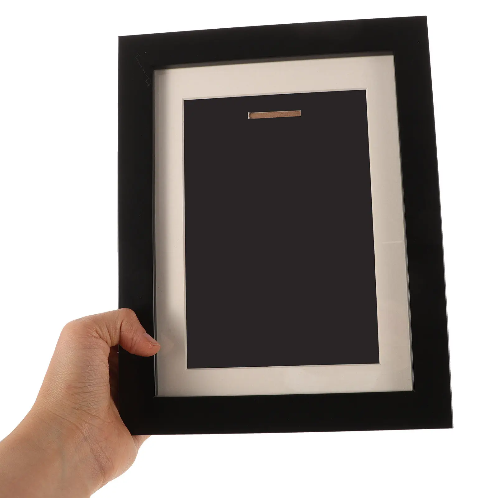 Wooden Medal Display Case Sturdy Reusable Award Frame for Soccer Running Cycling Medals Photo Insert Memory Keepsake Home Office
