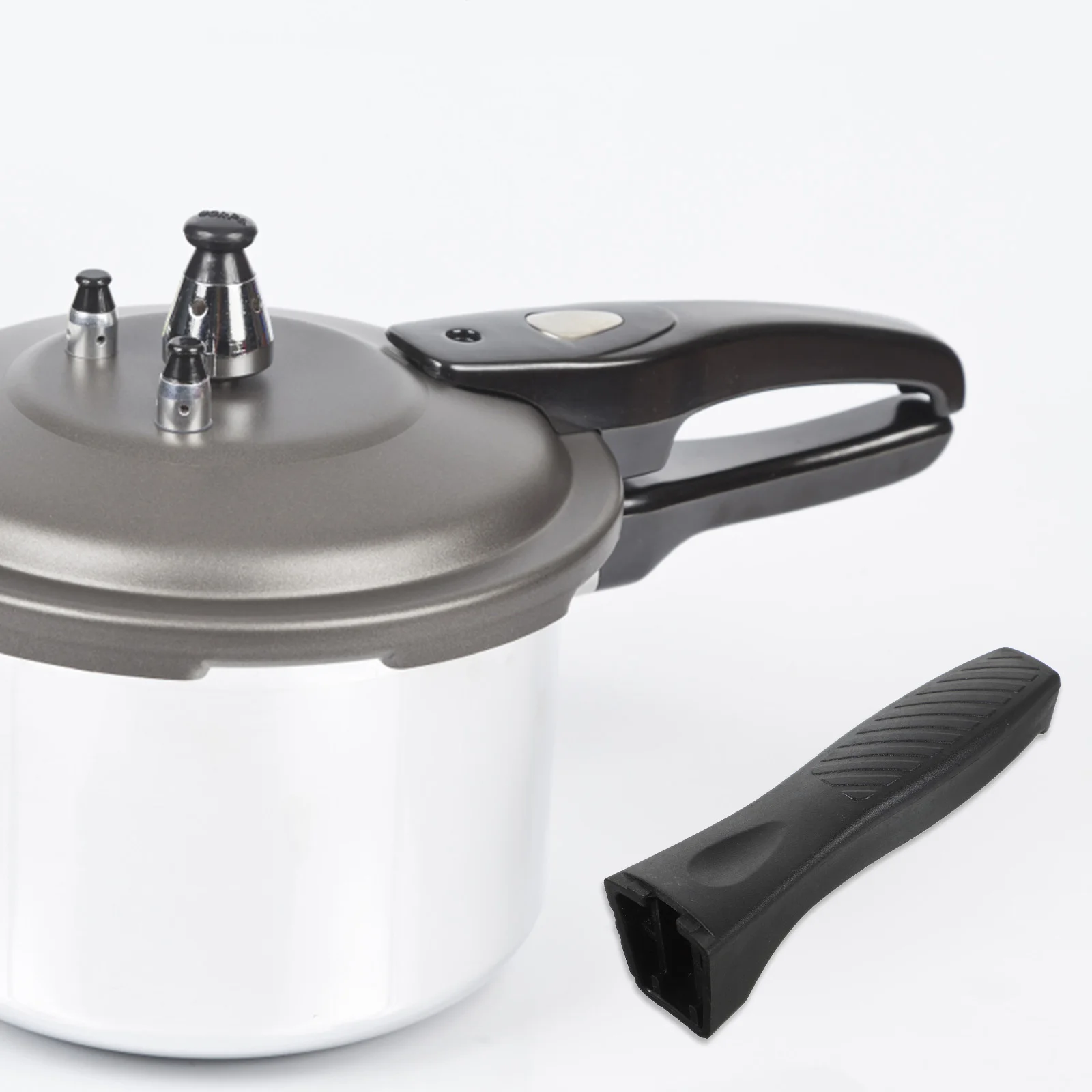 

Universal Pressure Cooker Handle Replacement Bakelite Anti-Scald Grip for Safe Easy Installation Compatible with Multiple