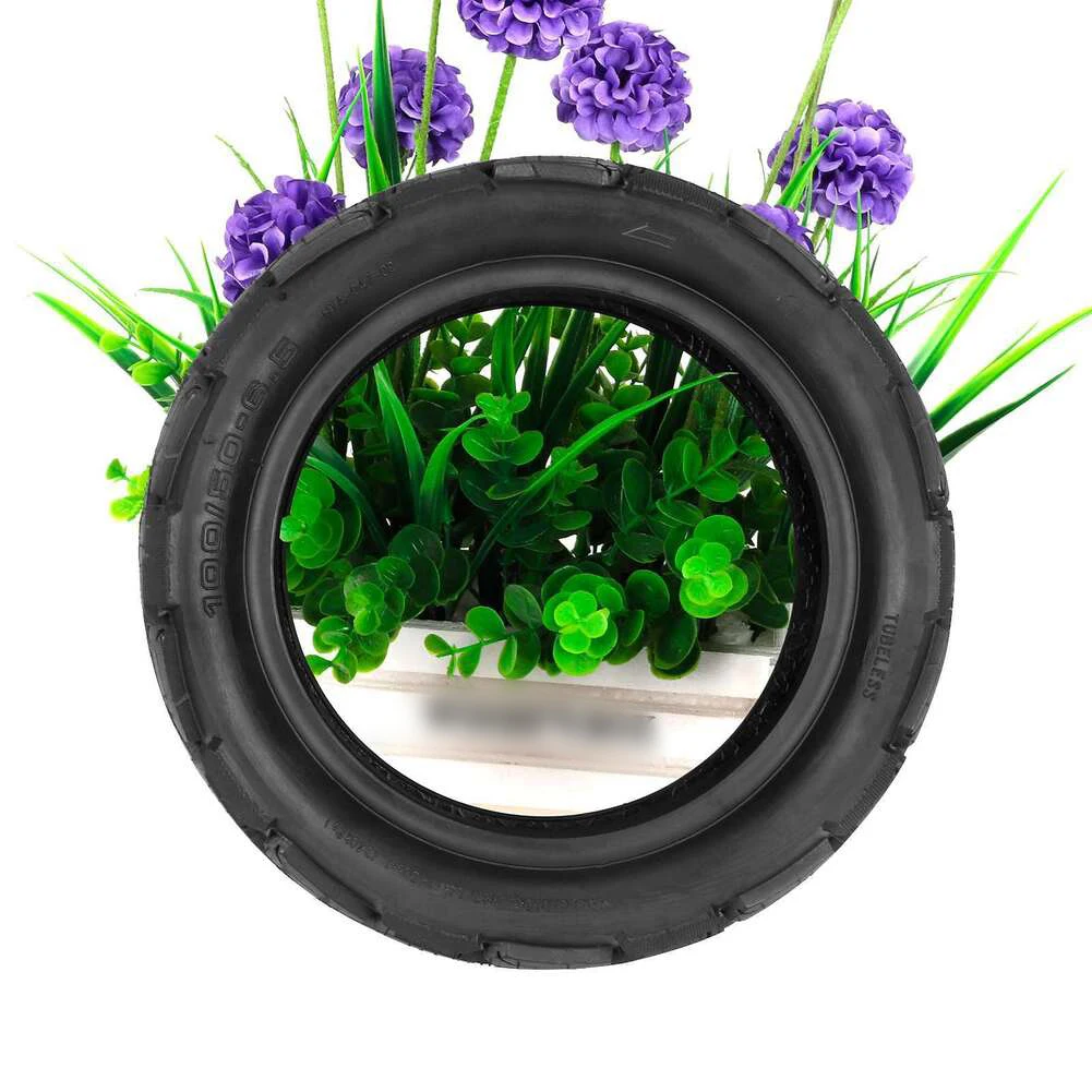 

11-дюймовая запасная шина для электрического скутера — 100/50-6,5 Внедорожная вакуумная шина, утолщенная и износостойкая конструкция