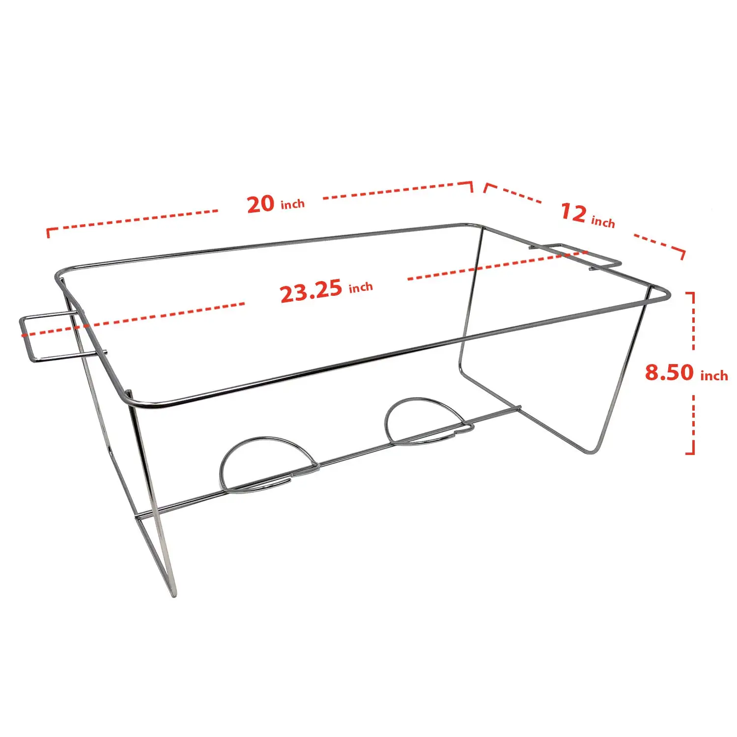 Md36F Standard Full Size Chafing Rack, Chrome (Case Of 36)