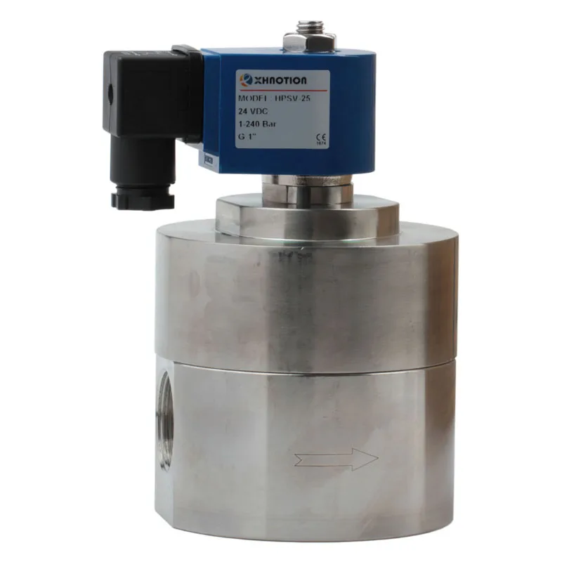 G1 inch/ SPV series/ saving energy high pressure 240 bar solenoid valve