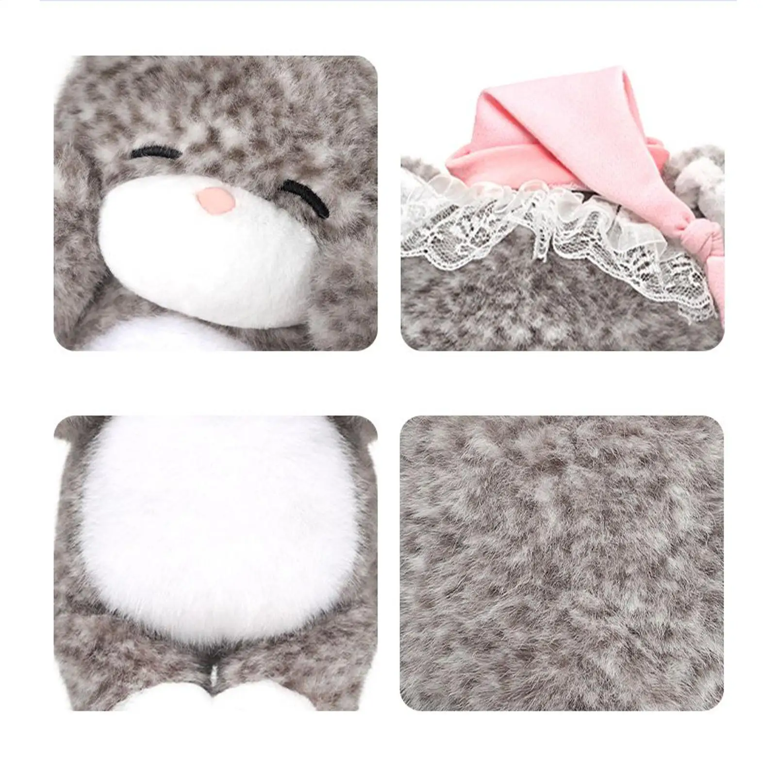 Pluszowy Kot 35 cm Śpiący Kot Zabawka Lalka Kot dla Dzieci Salon Sypialnia Sofa Łóżko Krzesło Stolik Nocny Biurko Dom Samochód