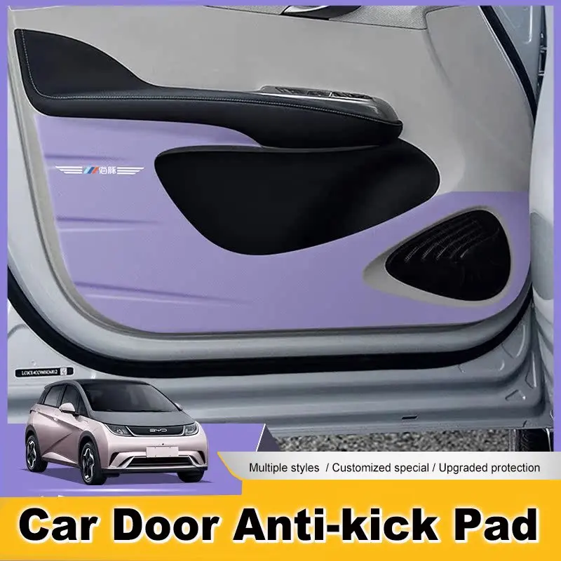 

For BYD Dolphin Door Anti Kick Pad Door Sill Scuff Plate Pedal Decor Waterproof Protector Sticker Car Interior Accessory