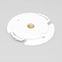 Camera Base Bracket With Metal Hole For Xiaomi Smart Camera Card Holder Wall Mounting Base Drilling Hoisting Wall Hanging Invert