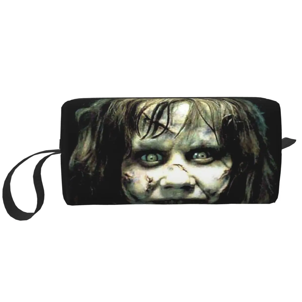 The Exorcist Horror Movie Pencil Case for Students Pen Box Pencil Bag Stationery Supplies Women Organizer Pouch