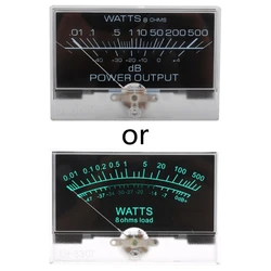 High Accuracy VU Meter Analog VU Meter, Dial-Audios Level Meter Analog Sound Level Indicator for Speaker Amplifier