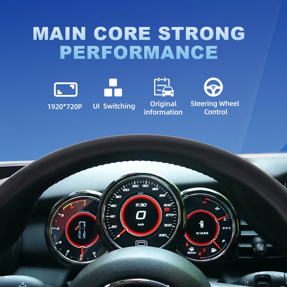 

ЖК-дисплей, цифровая приборная панель для BMW MINI R50 R52 R53 R55 R56 R60 R61 F55 F57, панель спидометра, виртуальный кабин