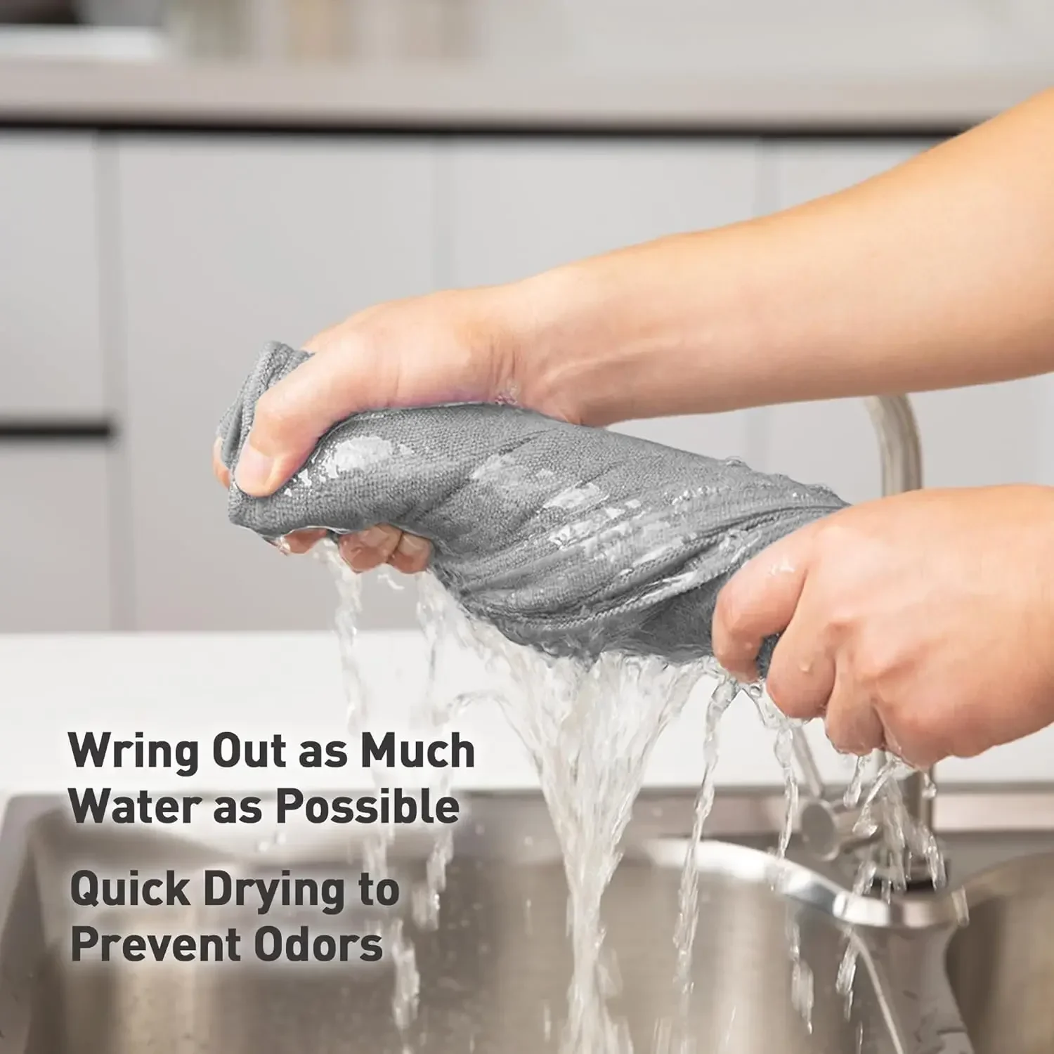

Multi-Surface Microfiber Cleaning Cloths, Premium Rags Towels for Cleaning Glass, Kitchens, Bathrooms, Automotive