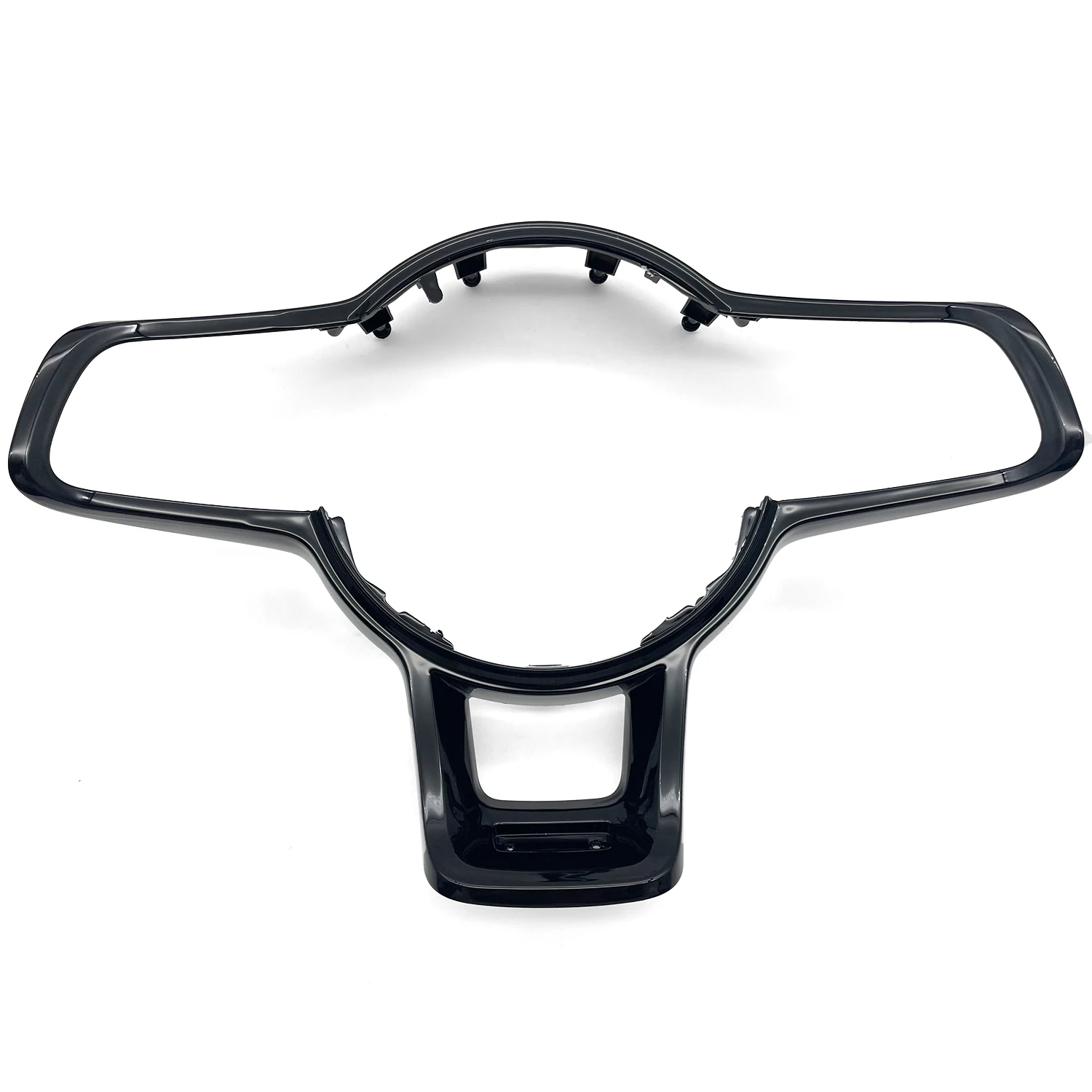 

For VW Rline Sport Golf NK7 7.5 Polo GTI Steering Wwheel Control Button Trim Frame Piano Black Paint Frame