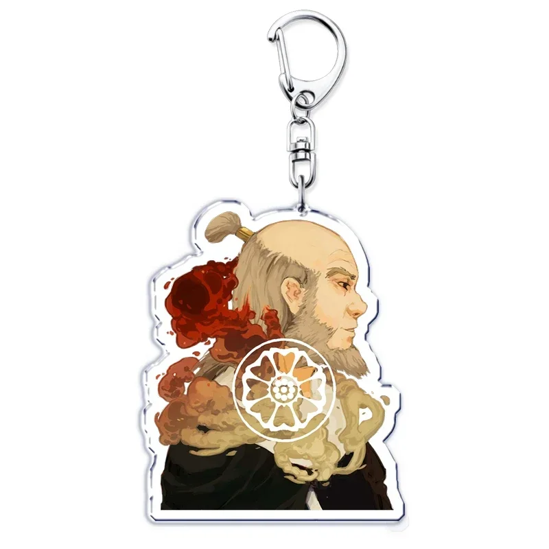 Hot Classic Anime Avatar The Last Airbender Key Chain Atla Keychains Ring for Accessories Bag Pendant Keyring Jewelry Fans Gifts