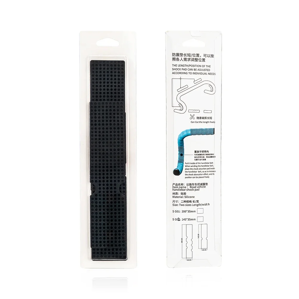 ZTTO Rennrad-Lenkerband, stoßdämpfend, 2 mm Silikagel-Pad, flexibler Lenker, weicher Einsatz, Fahrrad-Lenkerbänder, Fahrradteile – Detail 5