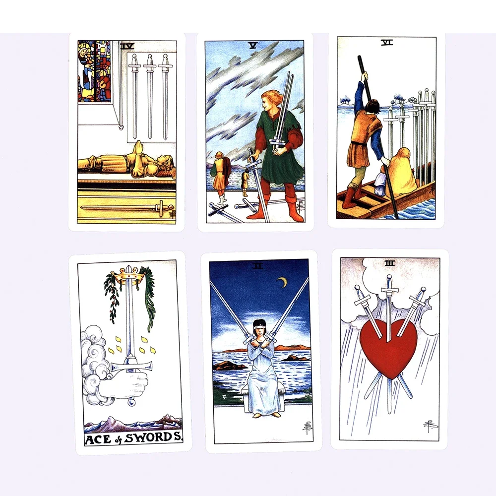 Large size sturdy deck Universal Waite Tarot Deck Cards with Guide Book for Beginners.78-Card Deck.Tracking Available Logistic