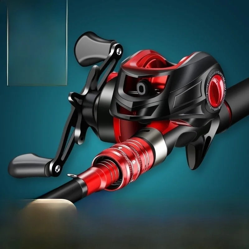 完全カーボン製釣り竿セット-ロングキャスティングスピニングリール一体型コンボ-アウトドアキャンプ旅行ギア-ハードロッド-お手頃価格