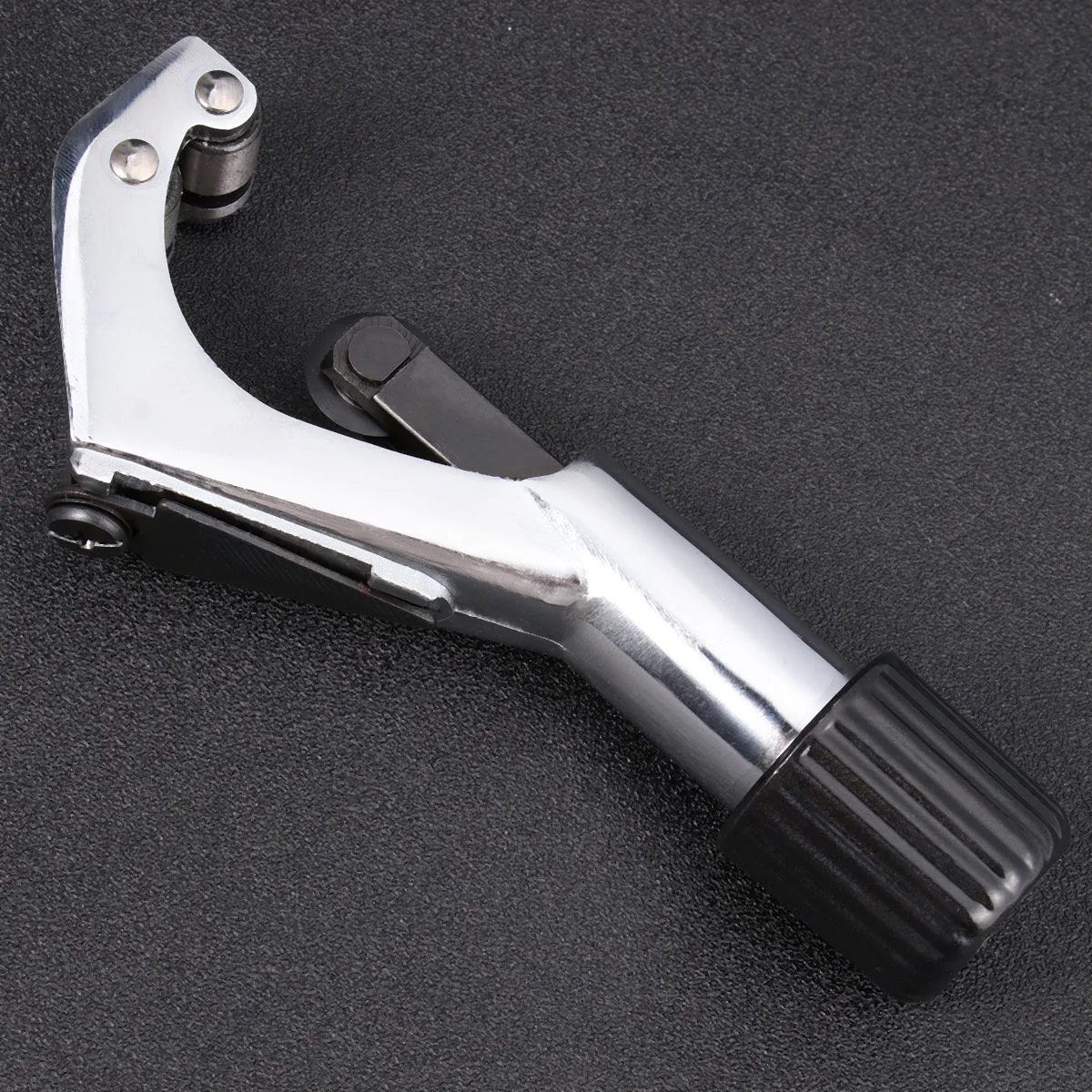 

Head Tube Pipe Cutter Fork Handlebar Seatpost Alloy Steel Double Rollers Durable Easy Use Bike Tube Cutter