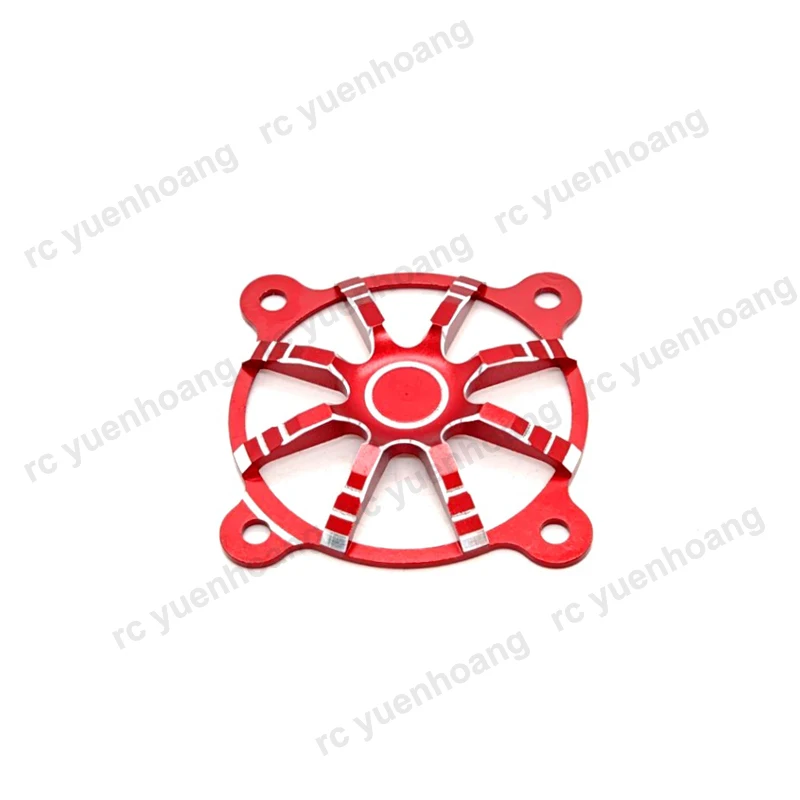 1 Uds. Cubierta de ventilador de disipación de calor de motores ESC para ventilador de refrigeración de avión modelo RC 30x30mm 40x40mm funda protectora de Metal