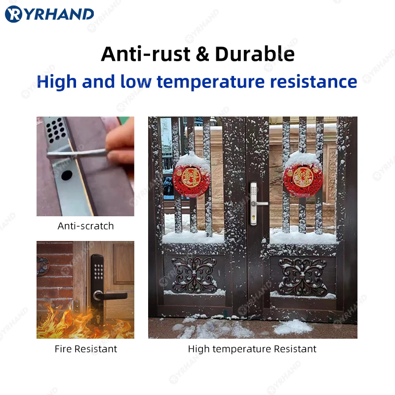 Mechanical combination Coded Lock Fire and Waterproof Digital Lock Password and Silding Lock Push button For garden