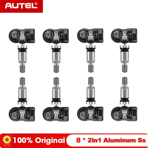Autel Sensor TPMS 2in1 315MHz 433MHz MX-Sensor Bandenspanningscontrolesysteemsensor OE-niveau Programmeerbare kloonbare TPMS-sensor - afbeelding 1
