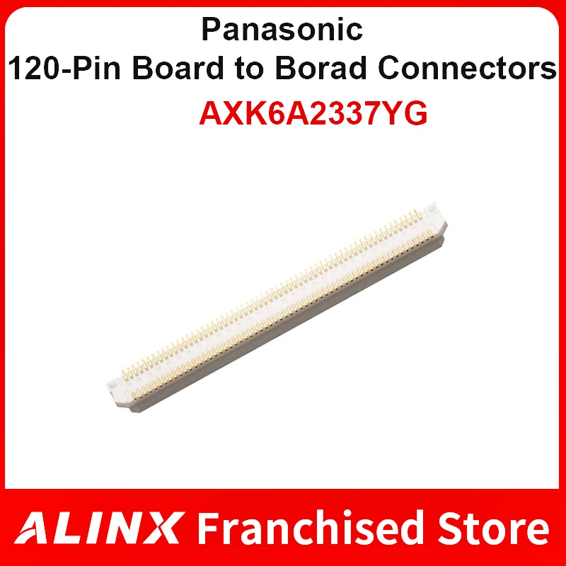 ALINX AXK6A2337YG:  120-pin industrial grade board to board connnectors 0.5mm Spacing