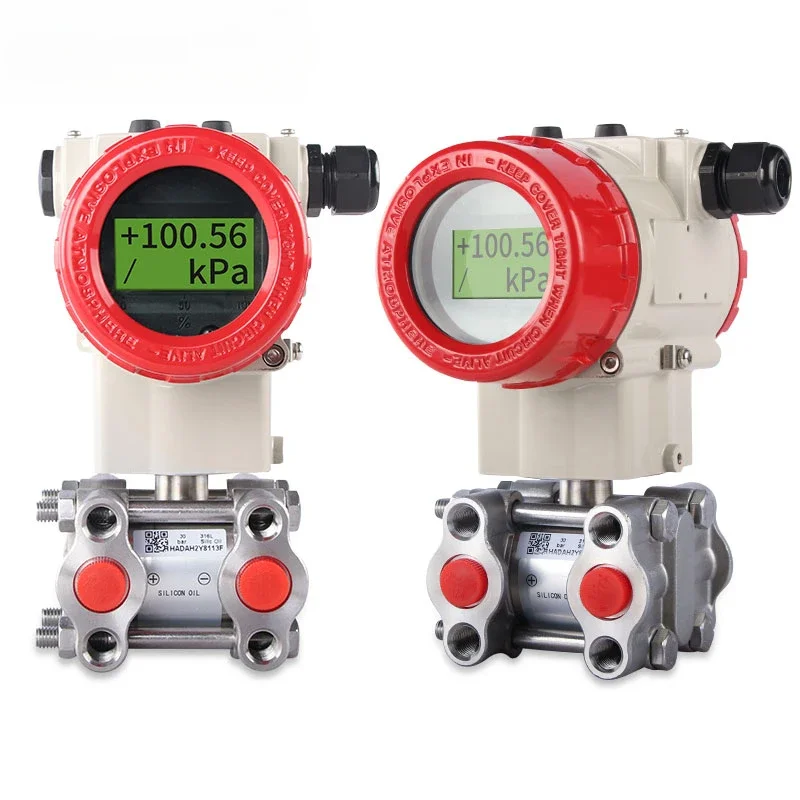 Supmea High Accuracy Smart Differential Pressure Sensor Differential Pressure Gauges Level Transmitter Pressure Transmitter