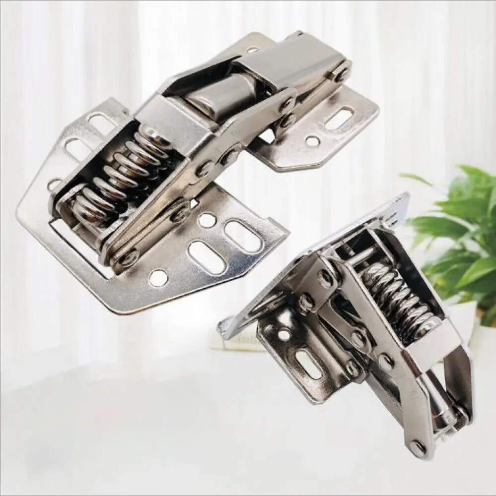 2/4/6pcs Overhead Swing Up Flap Caravan Motorhome Hinge Locker Cupboard Door Stay Kitchen Cabinet Hinges for Face Frame Cabinet