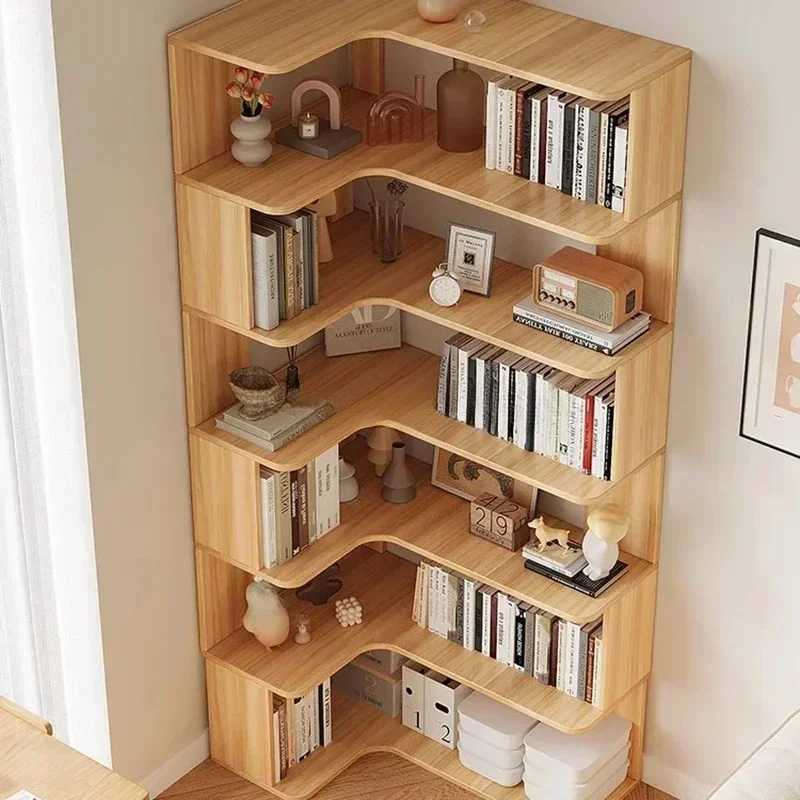 Shelving Tall Bookshelf Furniture Multi Use Organizer Shelf Books Bookshelf Booksellers Living Magazine Book Magazine Nordic