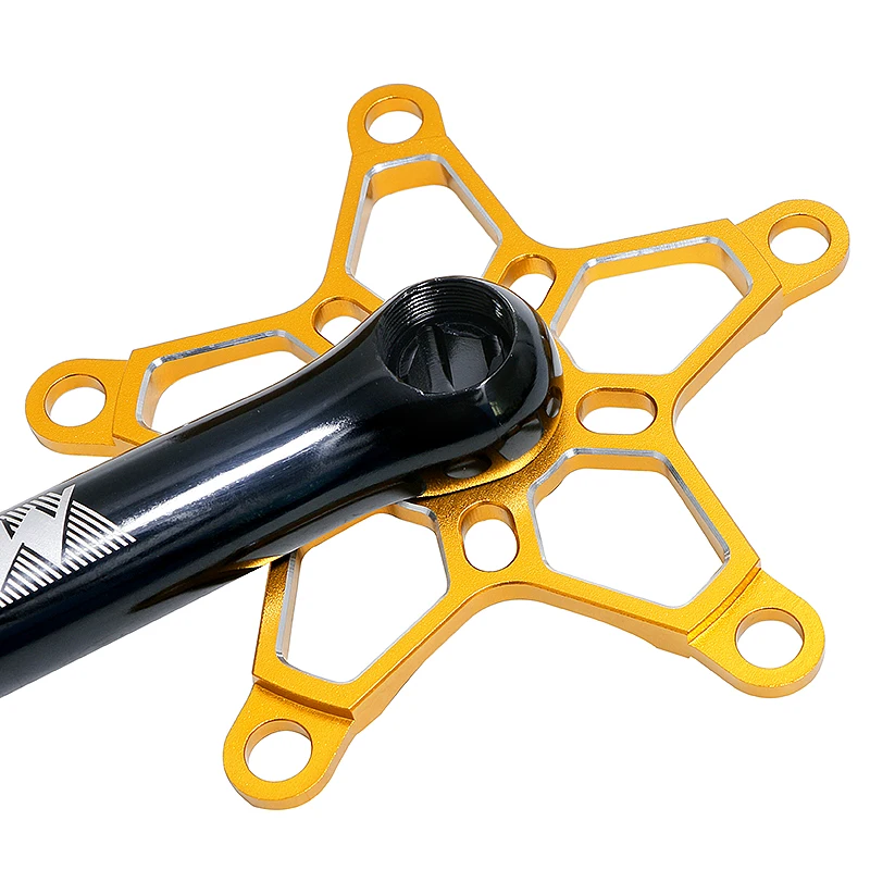 MEIJUN 412 Klappfahrrad-Kurbeln mit quadratischem Loch für Brompton EIEIO 170 mm Kettenradkurbel BCD 130 mm Fahrradteile aus Aluminiumlegierung – Detail 3