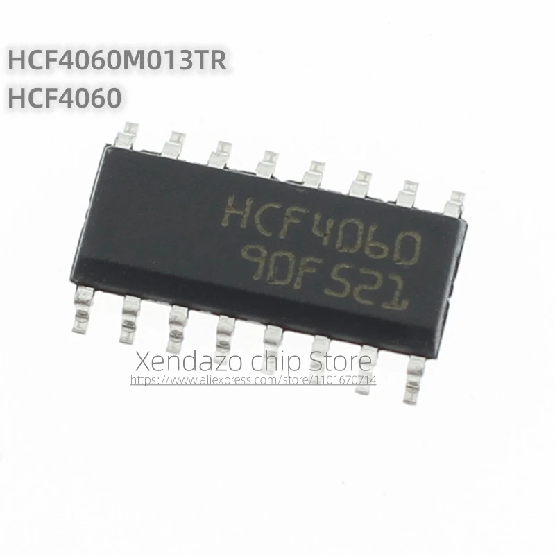 10pcs/lot HCF4060M013TR HCF4060 SOP-16 package Original genuine Binary counter/divider logic chip