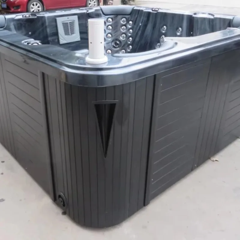 Factory Price Sale 6 Person Outdoor Whirlpool Lounger Spa Hot Tub Balboa Jacuzz Plug Bathtub