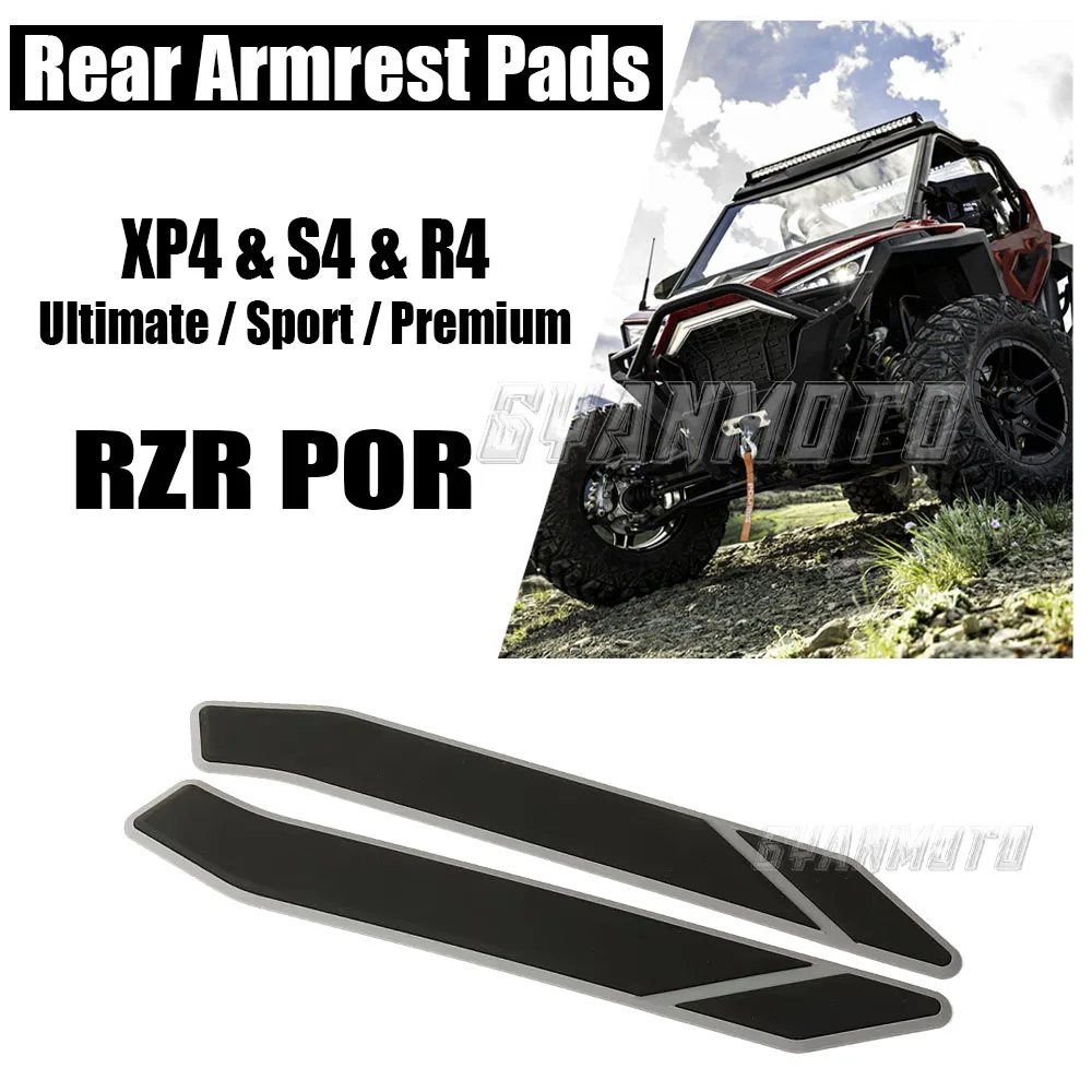 

For Polaris RZR PRO XP4 Ultimate S4 Premium R4 Sport 2025 New Accessories Rear Doors Armrest Pads Left Right Kit UTV