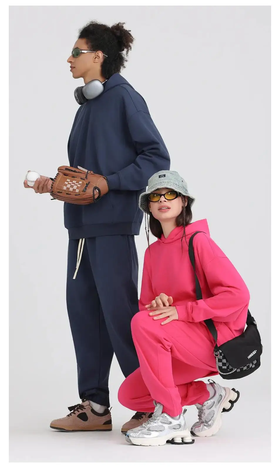 Custom Logo Autumn Unisex Hooded Sweatshirt Oversized Drop‑Shoulder Long Sleeve Kangaroo Pocket Casual Hoodie Top