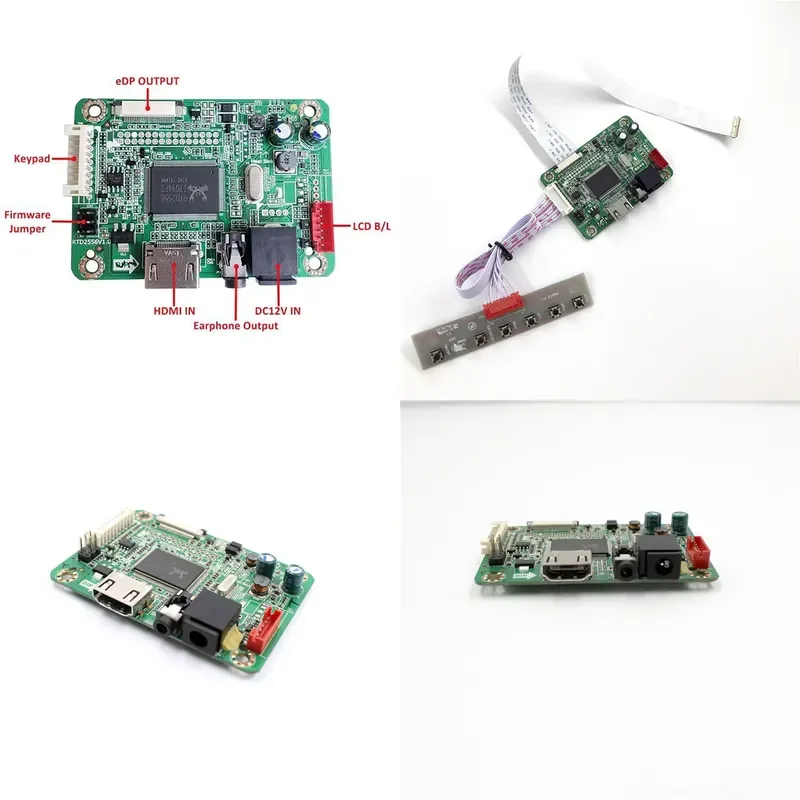 RTD2556 V1.0 Support Resolution 1920x1080 FHD 30P EDP Signal Panel LCD Control Panel