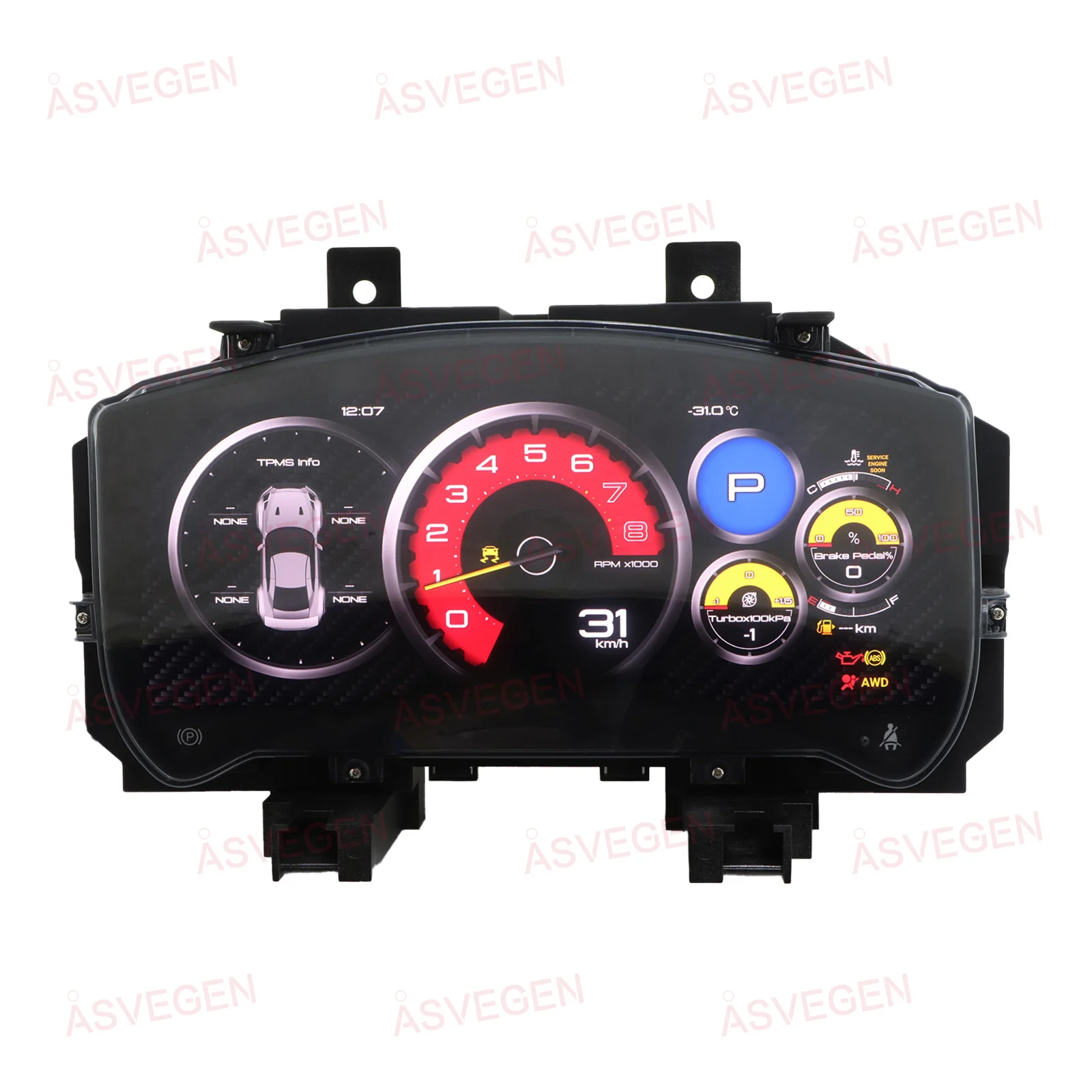 

Для Nissan GTR 2007-2016 автомобильный цифровой кластер виртуальный прибор спидометр 12 "ЖК-дисплей панели приборной панели