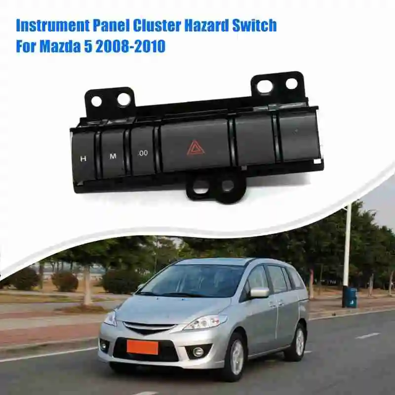 

Car Hazard Switch Instrument Panel Cluster Hazard Switch C291-66-170C For Mazda 5 2008-2010