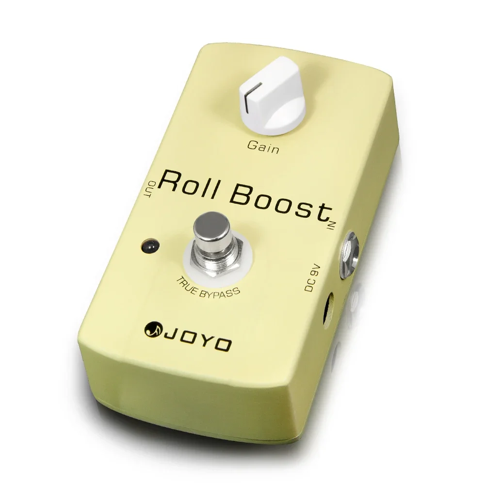 JOYO JF-38 Roll Boost Guitar Effect Pedal Clean and Clear Original Guitar Tone Boost Guitar Pedal