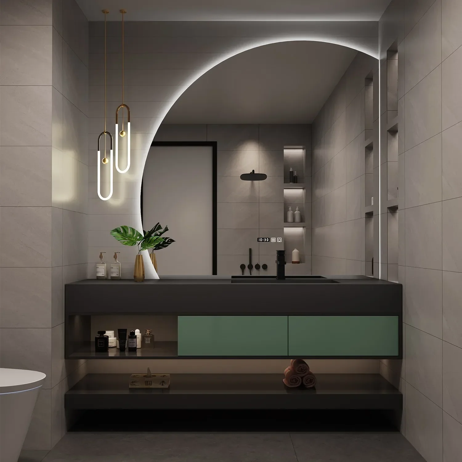 70-180Cm Slate Bath… - image