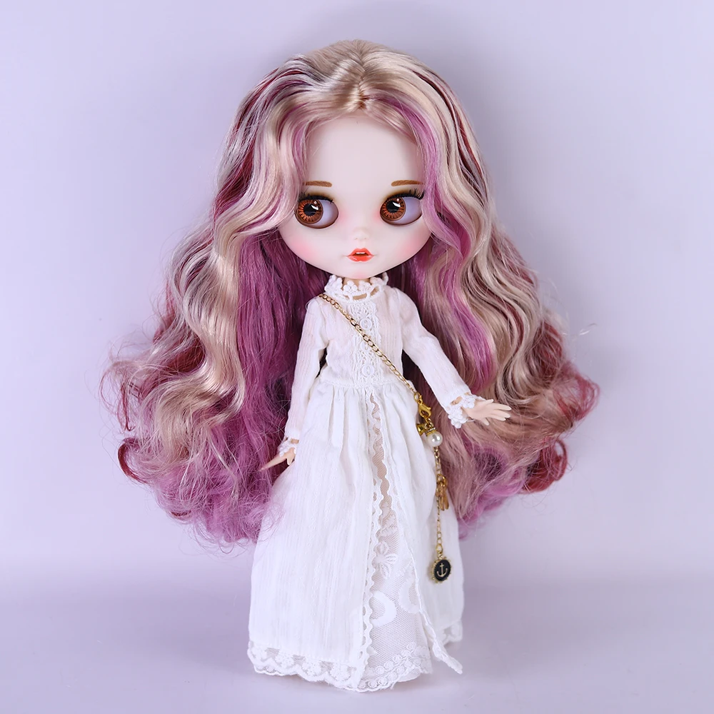 DBS Blyth icy 1/6 doll Two kinds of style for choosing one piece long sleeve dress sweet dressing girl gift