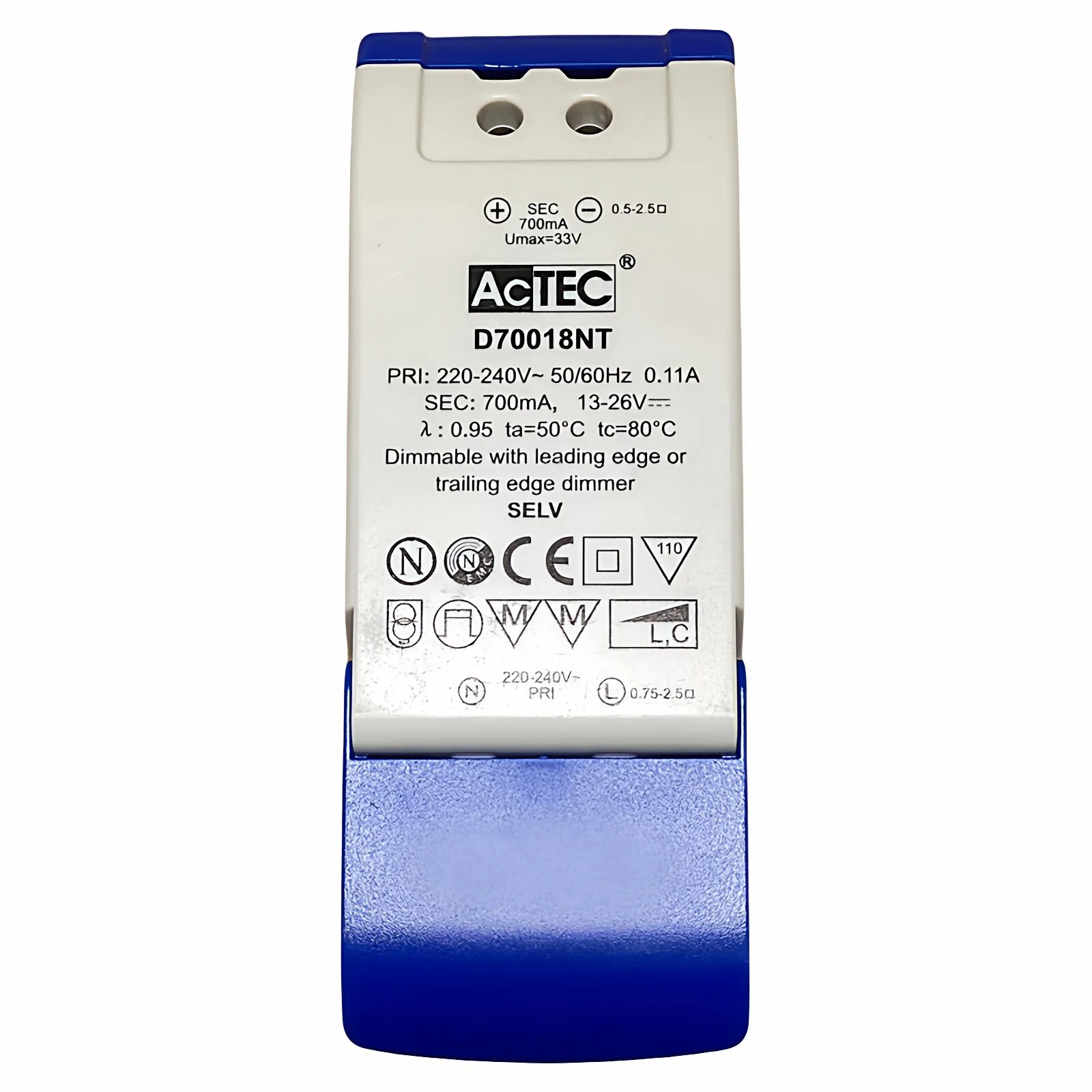Actec Dimmable 9W 1…
