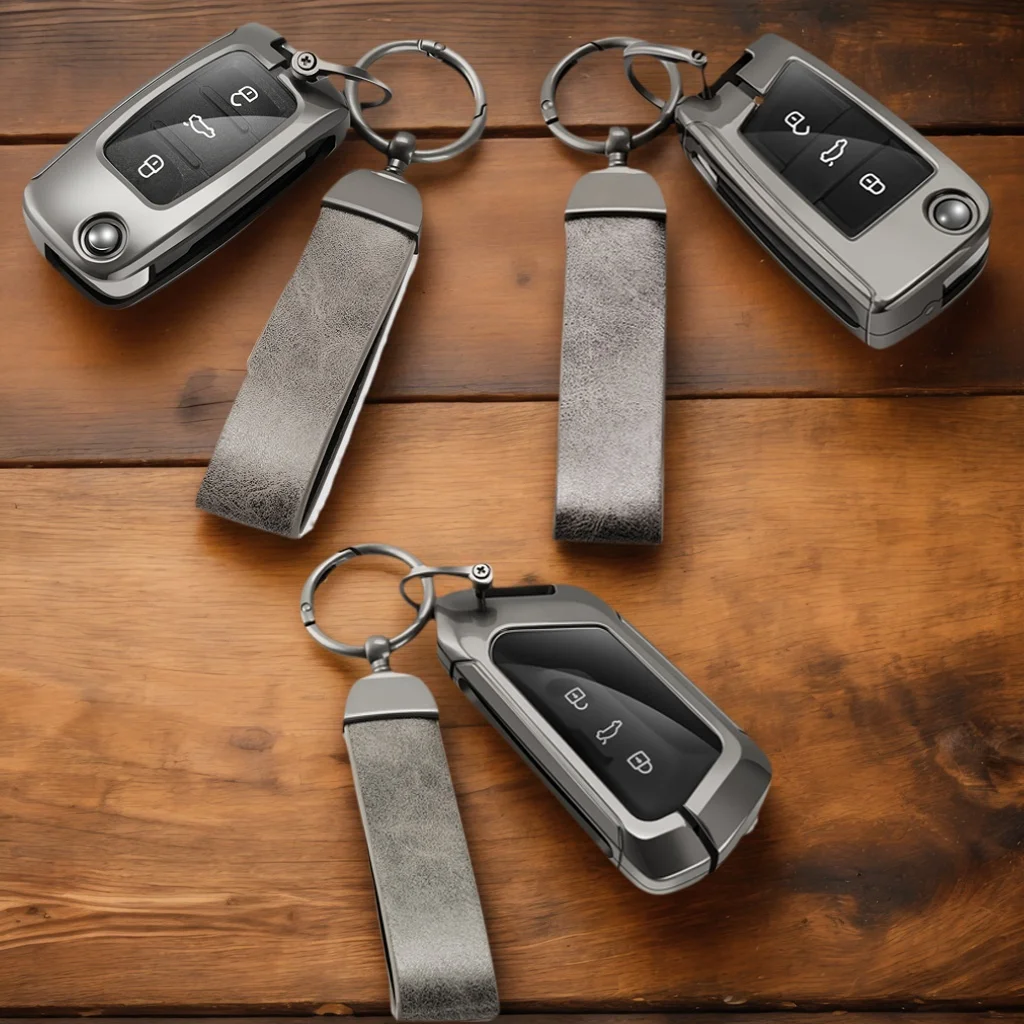 

Чехол для автомобильного ключа, сумка для VW Polo Golf Touareg Passat Magotan Tiguan Jetta T-ROC Beetle Scirocco, брелок для ключей, аксессуары