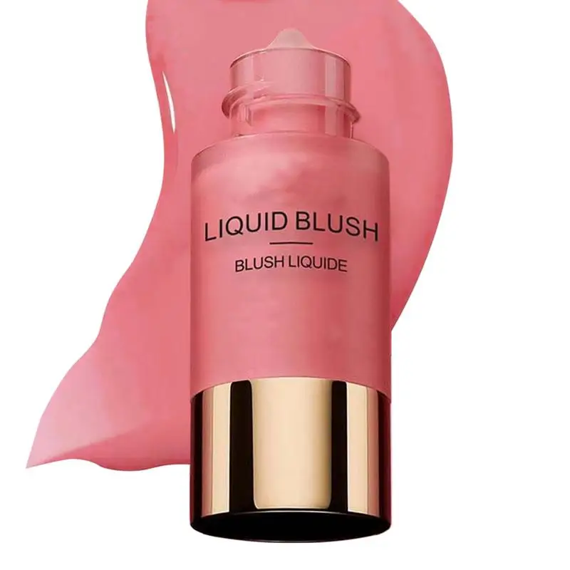 Liquid Blush Eyeshadow Contouring Moisturizing Face Liquid Blush Lip Cheek Blusher Blush Rouge Stick Silky Face Blush