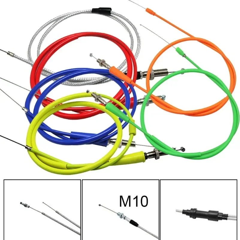 

Motorcycle Brake Clutch Throttle Cable for 50cc 70cc 90cc 110cc 125cc 150cc Dirt Bike Off Road ATV Quad GY6 Engine